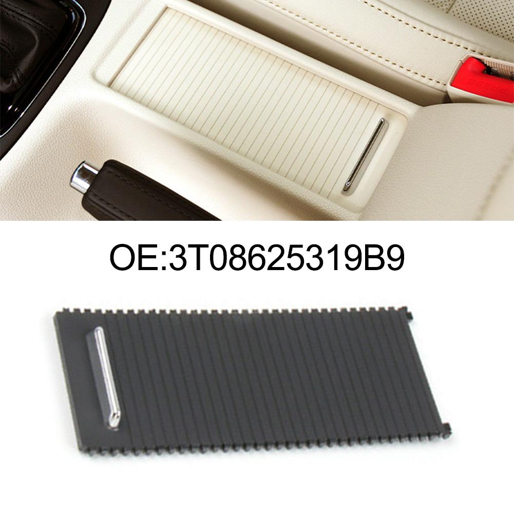 For Skoda Superb 2013-2015 Cup Holder Cover Cup Holder Shutter 3T08625319B9-Black Cup Holder Roller Shutter Drink Holder