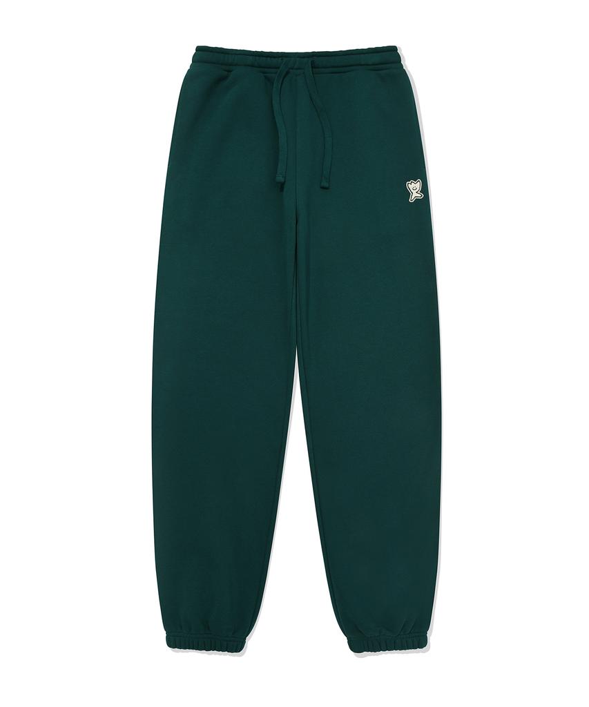 WACKY WILLY Fleece-Lined Sweat Jogger Pants Green