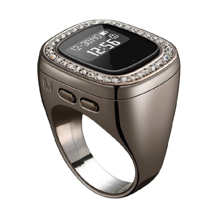 Unisex chytré prsteny s velkým počítadlem prstů Unisex modlitební prsteny Digitální zařízení počítadla Tasbeeh pro islámskou modlitbu