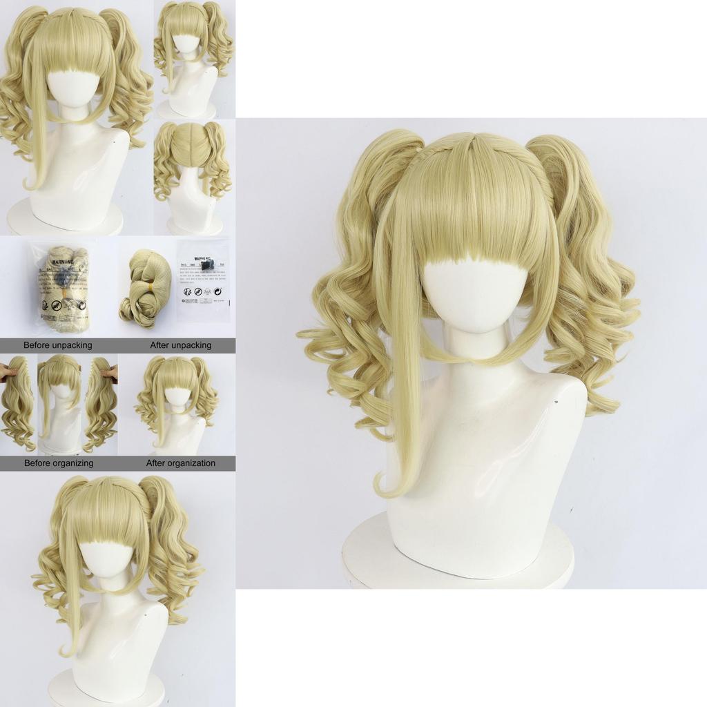 Black Butler Cosplay Wig For Elizabeth Ethel Cordelia Midford Role Play High Temperature Silk