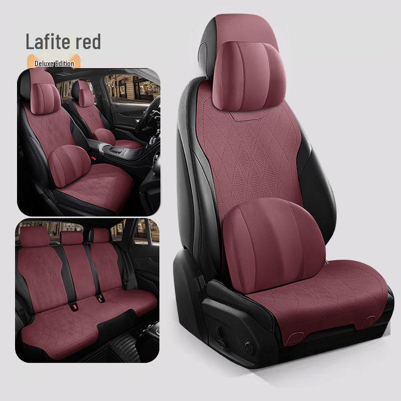 Volkswagen Käfer Vier Jahreszeiten Wildleder Sitzkissen: Atmungsaktive, Belüftete, Dünne Sattelunterlage.