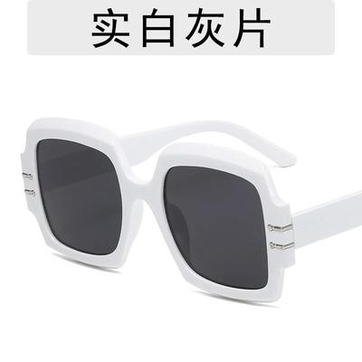 Occhiali da Sole Quadrati Esagerati Donna Designer Lusso Uomo/Donna Occhiali da Sole Occhio di Gatto Classico Vintage UV400 lenti per occhiali Outdoor