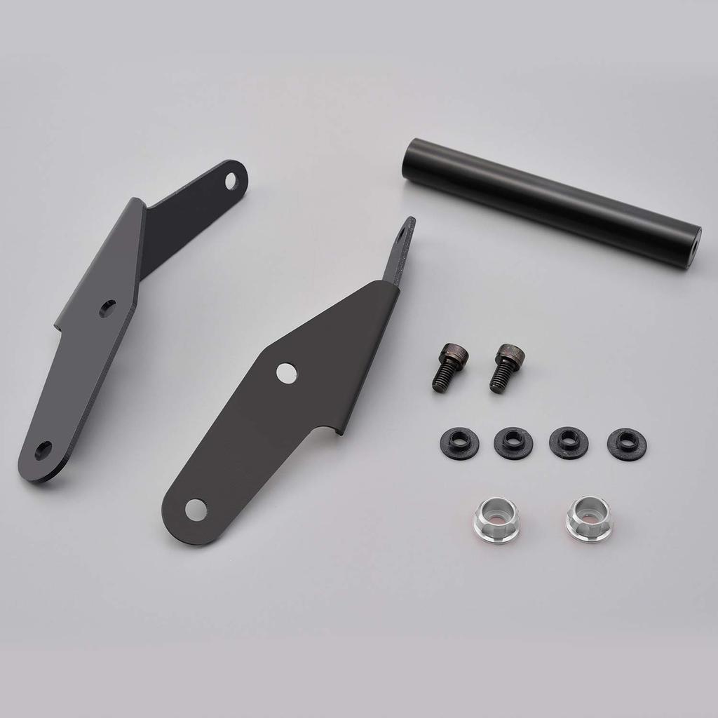 Daytona Motorcycle Screen Clamp Bar for 250 Screen Mount Bar Holder Ash Silver 16806 VERSYS-X