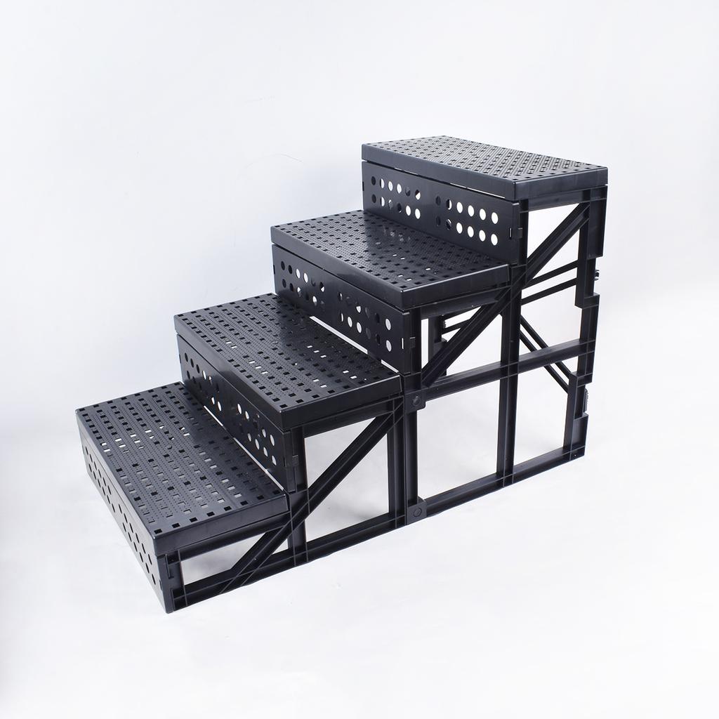 Pet Stairs Dog Steps Non-Slip Removable Washable Ramp Ladder for Small Senior Dogs