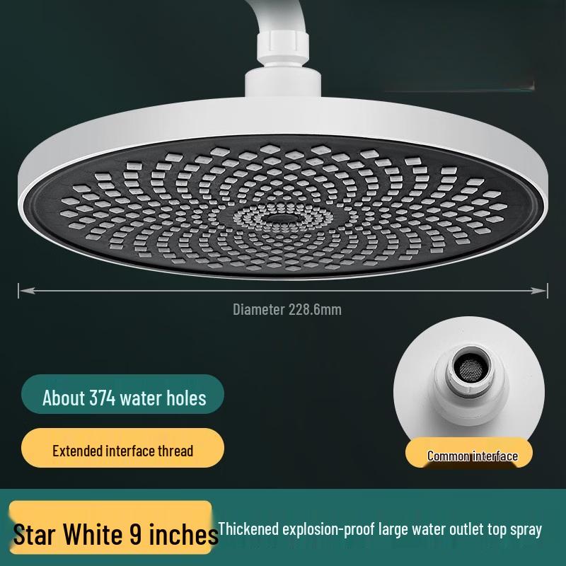 

Shuogang Tiangong 9-inch High-Pressure Shower Head