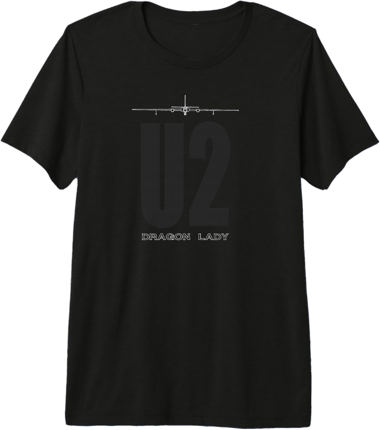 U2 Dragon Lady Spy Tarpaulin Premium Tri-Blend T-Shirt M
