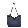 Large-capacity Cloth Bag Women's Lightweight Autumn and Winter New Class Shoulder Messenger Bag Chain Tote Bag