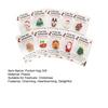 10 Pcs Christmas Pocket Hug Gifts Mini Holiday Souvenir Token with Heartwarming Cards Employee Appreciation Gifts for Coworker Employee Family Friends