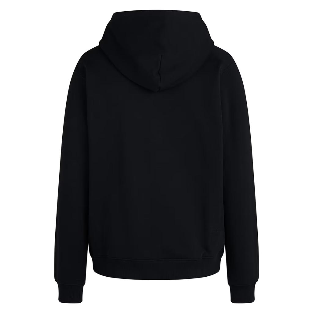 Rapha Cotton Zip Hoodie Black
