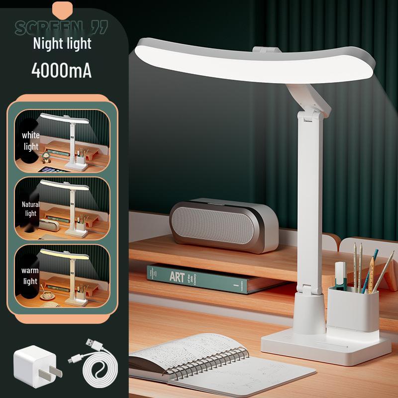 Children's Rechargeable LED Desk Lamp with Eye Protection