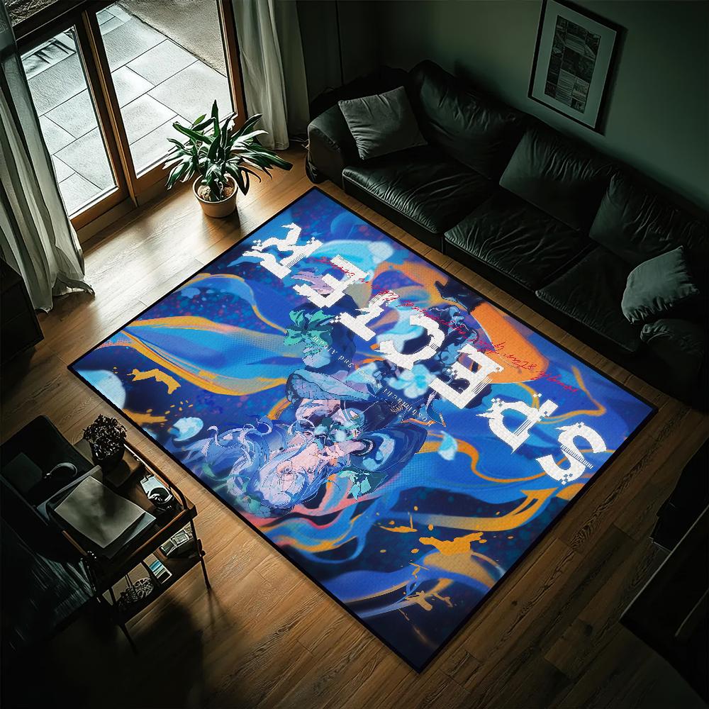 

Singer Anime H-Hoshimachi Suisei Small Carpet Bedside Kitchen Bath Living Home House Bedroom Floor Mat Doormat Rug Decoration 40cm x 60cm