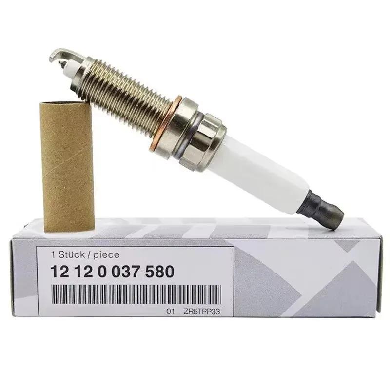 4/6Pcs 12120037580 ZR5TPP33S Iridium Spark Plug For BMW 760Li 750i 650i 550i GT xDrive 750Li X5 X6 4.4L 4.8L Auto Parts 4 Spark Plugs