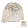 Unisex Vintage Streetwear Long Sleeve T-Shirt With 3D Digital Print Loose Fit Casual Tee Daily Wear