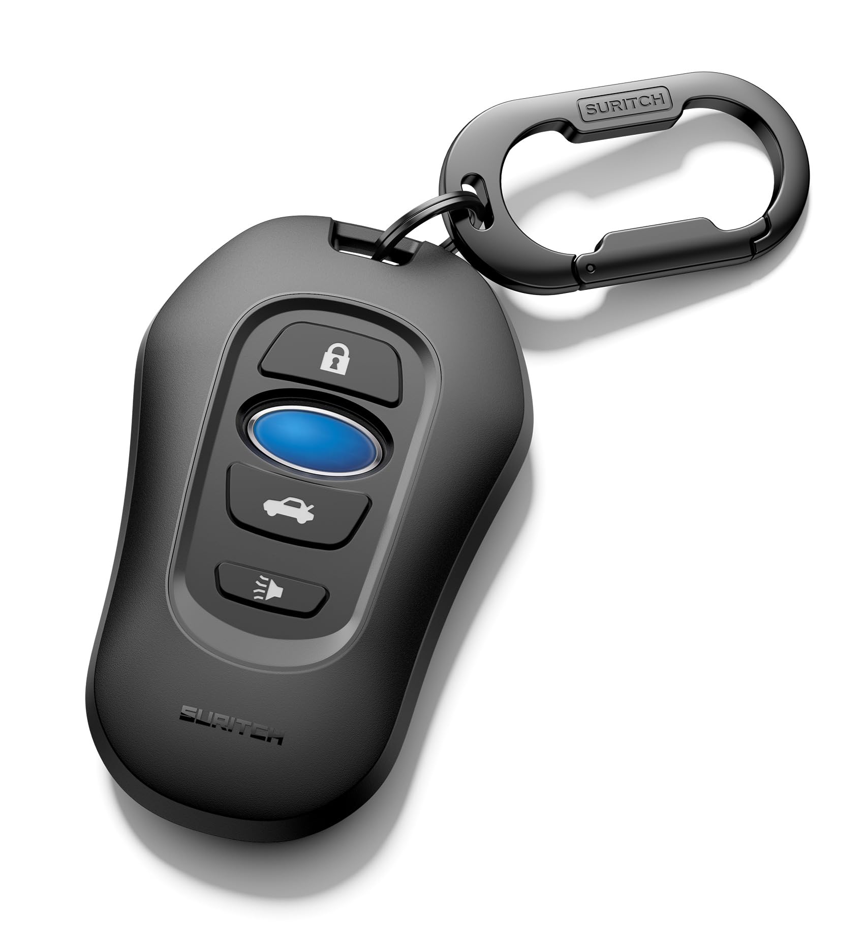 

SURITCH Case for Subaru Key Protective Shell for Subaru Smart Key Protector Cover with Key Black Fob, CrossTrek, Forester, Outback, Ascent, Solterra,