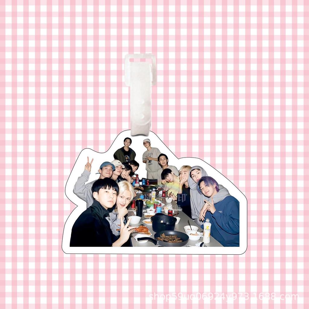Yoon Jeonghan Seventeen Luggage Tag Keychain Ornament