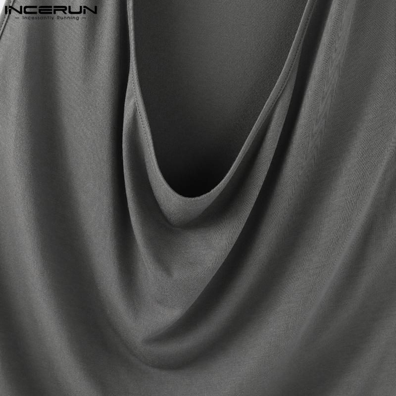 INCERUN Sexy Hluboký V Výstřih Volánkový Bez Rukávů Domácí Oblečení Dlouhé Tílka Pyžamo