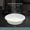 Disposable American-Style Round Meal Box
