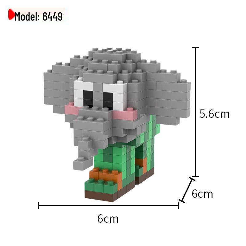 Shan Hai Jing Cross-Border Micro-Particle Educational Building Blocks for Children