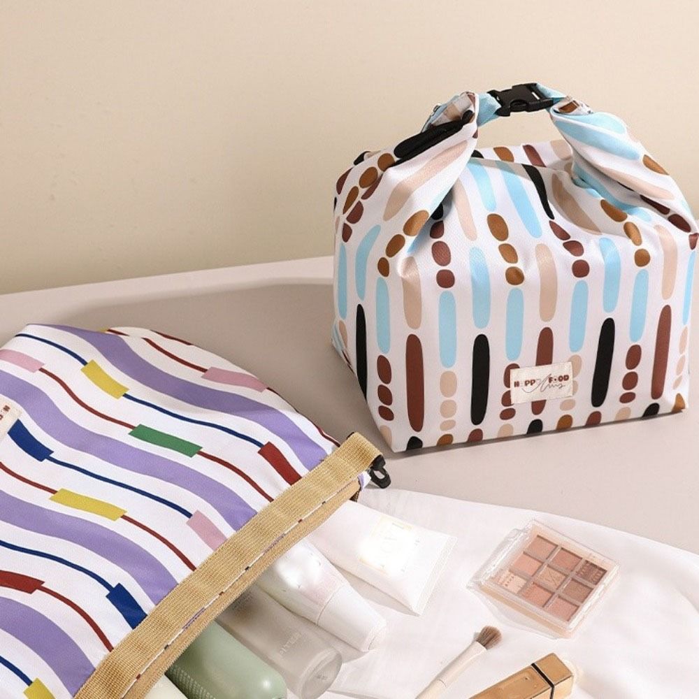 Insulated Food Box Bag Foldable Picnic Bag Roll Top Insulated Bag  Outdoor  Picnic