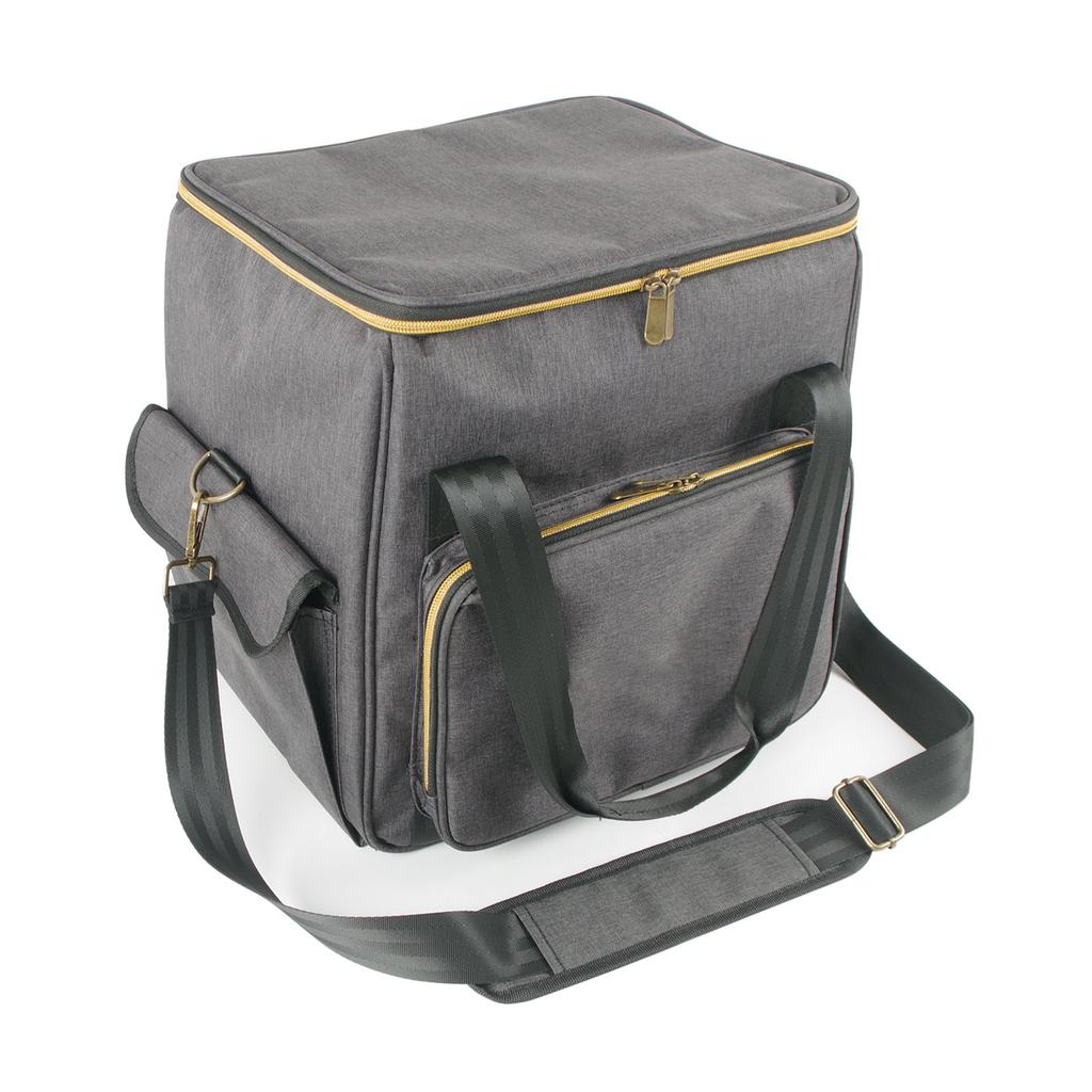 Record Holder Box Large Capacity CDs Bag Albums Storage Carrying Bag Travel Organizer Bag With Dividers Easy to Carry