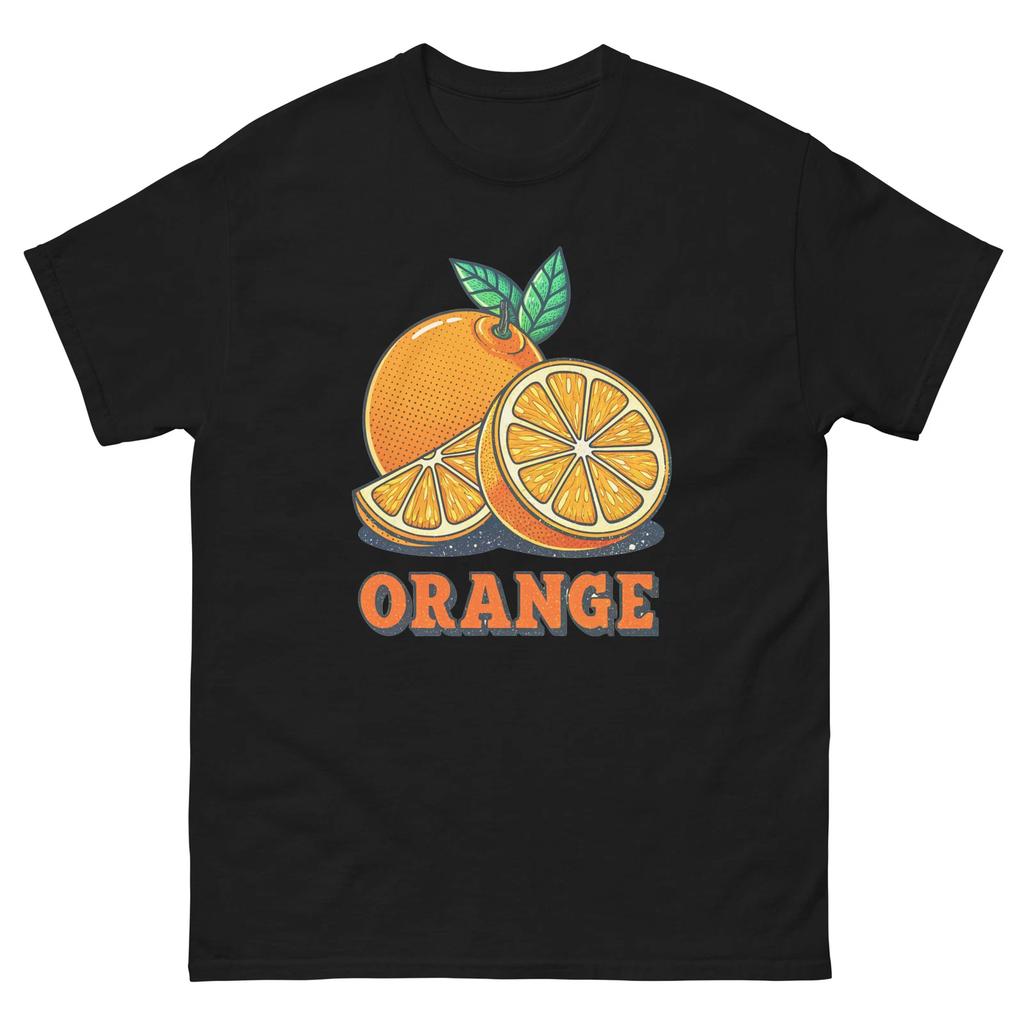 Orange Fruits Vegetables Fresh Food Groceries T-Shirt