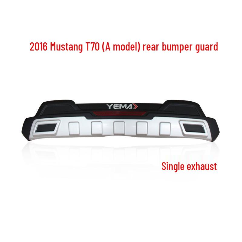 

Mustang T70 Front & Rear Bumpers with Guard Bars and Plates, Modified Anti-Collision Design Special price