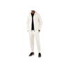 Emporio Armani Solid Color Slim Fit Elastic Waist Cuffed Casual Pants Men bottoms Beige 8N1PT0-1JHSZ-0101