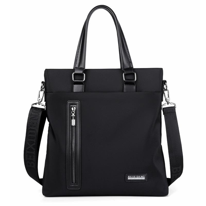 Infineo Men's Oxford Cloth A4 Tote and Crossbody Bag