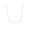 & Co.. T-Serie Großes Lächeln Minimalistisch Elegant Mode Vielseitige Halskette Halskette für Damen 63528692