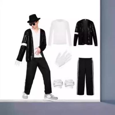 Unisex Michael Jackson Fantasy Performance Costume Set