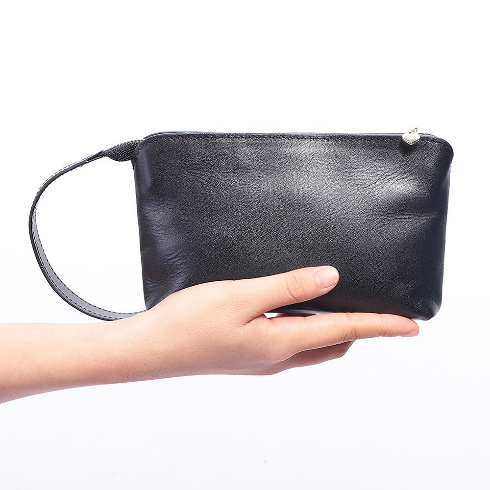 Women'S Handbag First Layer Cowhide Multifunctional Handbag Leather Wallet Women'S Casual Versatile Women'S Bag