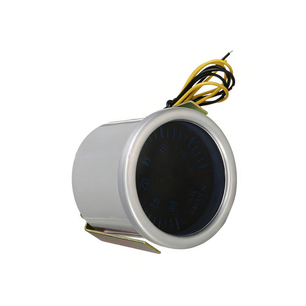 LED Pointer Boost Pressure Gauge 2 Inch Designed for -1 To 2 Bar Turbo Monitoring In For 12V Vehicle Applications