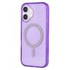For iPhone 16 Plus Case Compatible with MagSafe 2.0mm PC + TPU Glitter Phone Cover