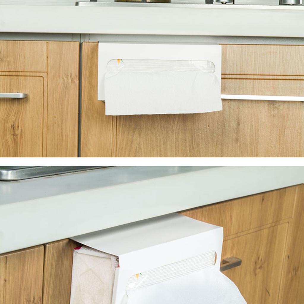 Schränke Papierhandtuchhalter Unter dem Schrank Papierhandtuchspender Über der Tür Handtuchhalter Ohne Bohren für Küche Badezimmer