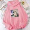 Cyber Hamster Meme Cringe Funny Animal Vintage Graphic Hoodie for Men Women Long Sleeved Loose Casual Neutral Sweater Tops