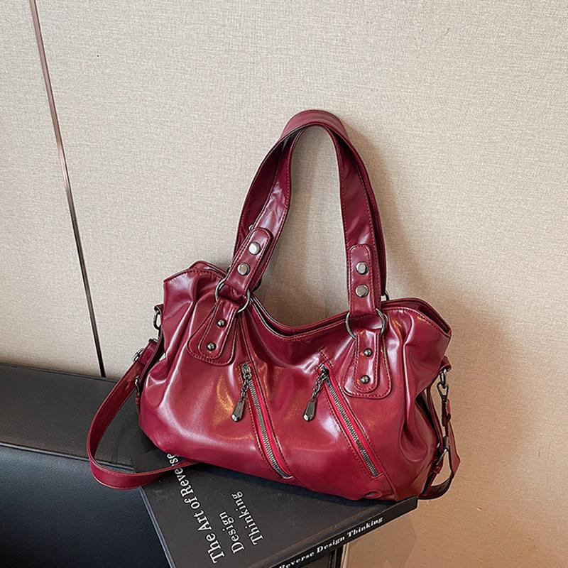 Yogodlns Fashionable Tote - Large Capacity Bag, Adjustable Strap, Compact Crossbody Purse, Stylish Everyday Wear