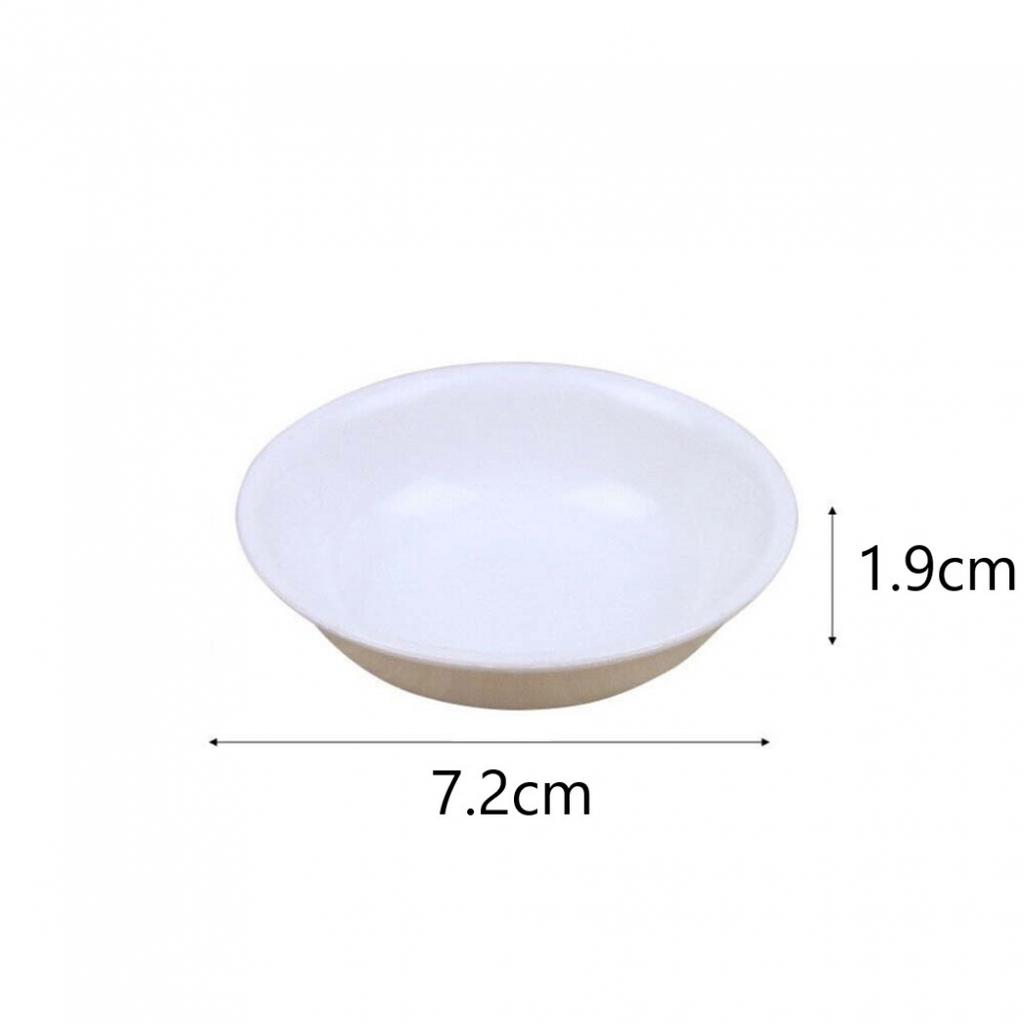 Soy Sauce Ound Bowl Portable Seasoning Dish Spice Bowl
