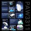 Attack Shark X11&R1 Wireless Gaming Mouse - Tri-Mode , PAW3311 Sensor,22K DPI, 400 IPS, RGB PC Gaming Mouse