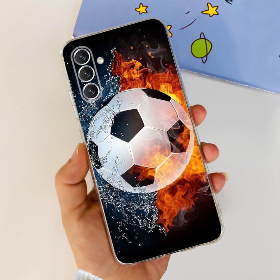 For Samsung A04s Case A047 SM-A047F Stylish Flower Printed Funda Soft Cases For Samsung Galaxy A04s A13 5G SM-A136B Bumper A 04s