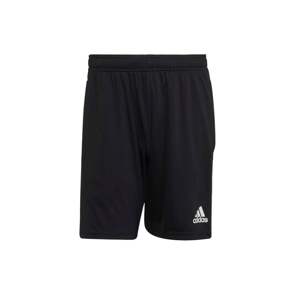 Adidas Color Block Striped Sports Soccer Shorts Men Shorts Black HE7167