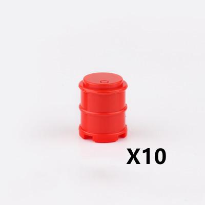 Militärisches Baustein-Soldatenfiguren-Zubehör Zelt Ölfass Sandsack Waffe Kiste Armee Bausteine Geschenk Spielzeug Kinder J034