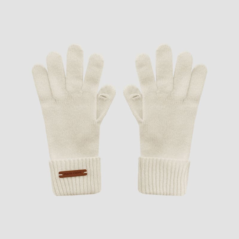 Marieclaire Solid Wool Gloves (MAEDAC01MIV)