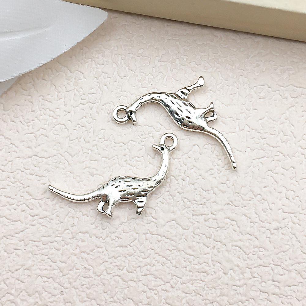 Náramek a přívěsek s tibetským stříbrným zvířecím přívěskem: Vážka, Krab, Želva, Jelen, Holub, Sova, Kráva