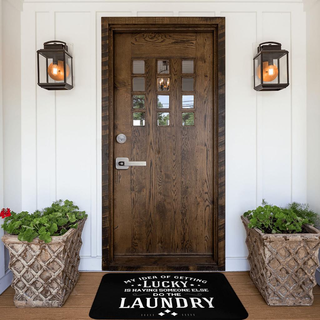 Laundry Room Front Door Mat Anti-Slip Indoor Quick Dry Doormat Living Room Entrance Rug Carpet
