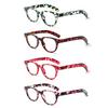 Turezing Fashion Ladies Reading Glasses Personality Print Flower Frame Decorative Eyeglasses +2.0+2.5+3.0+3.5
