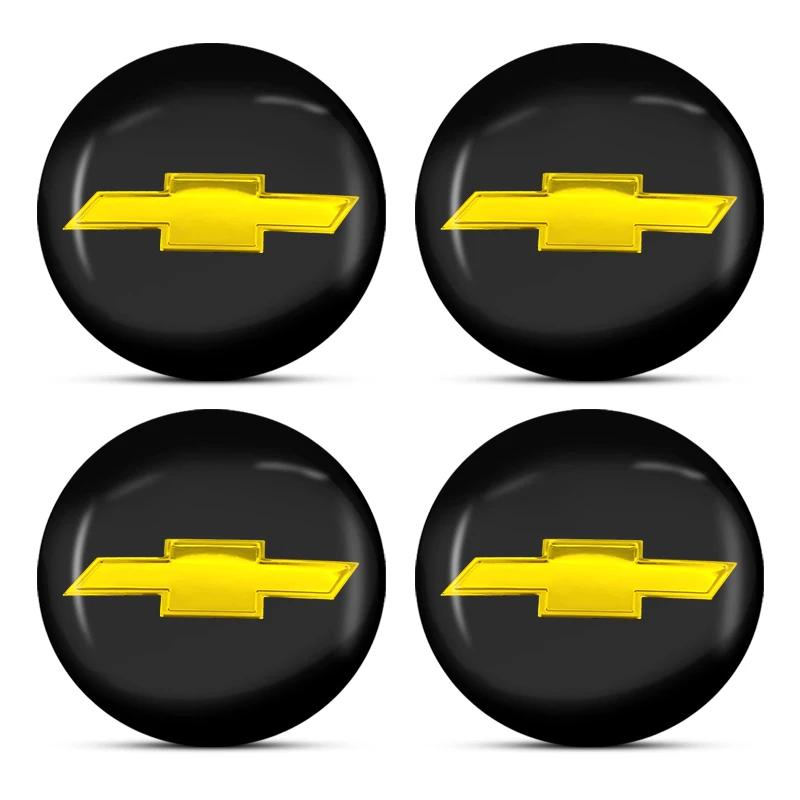

4pcs 56mm sticker/60mm Hubcaps+sticker be suitable for Chevrolet Colorado Cruze Spark Captiva Malibu Aveo Camaro Car Accessories