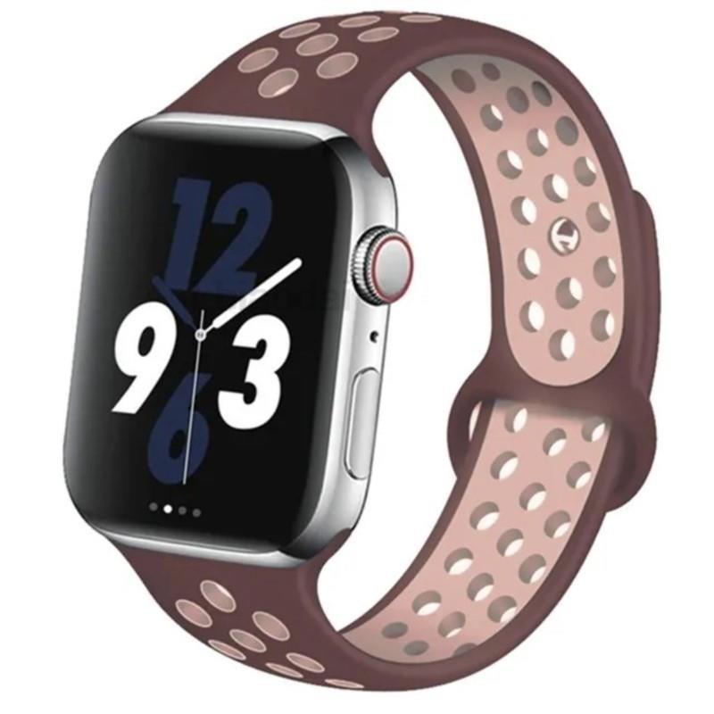 Silicone band For Apple Watch 11 strap 44mm 40mm 45mm 41mm 42mm 46mm correa bracelet iWatch Series 10 8 SE 3 6 7 9 Ultra 2 49mm