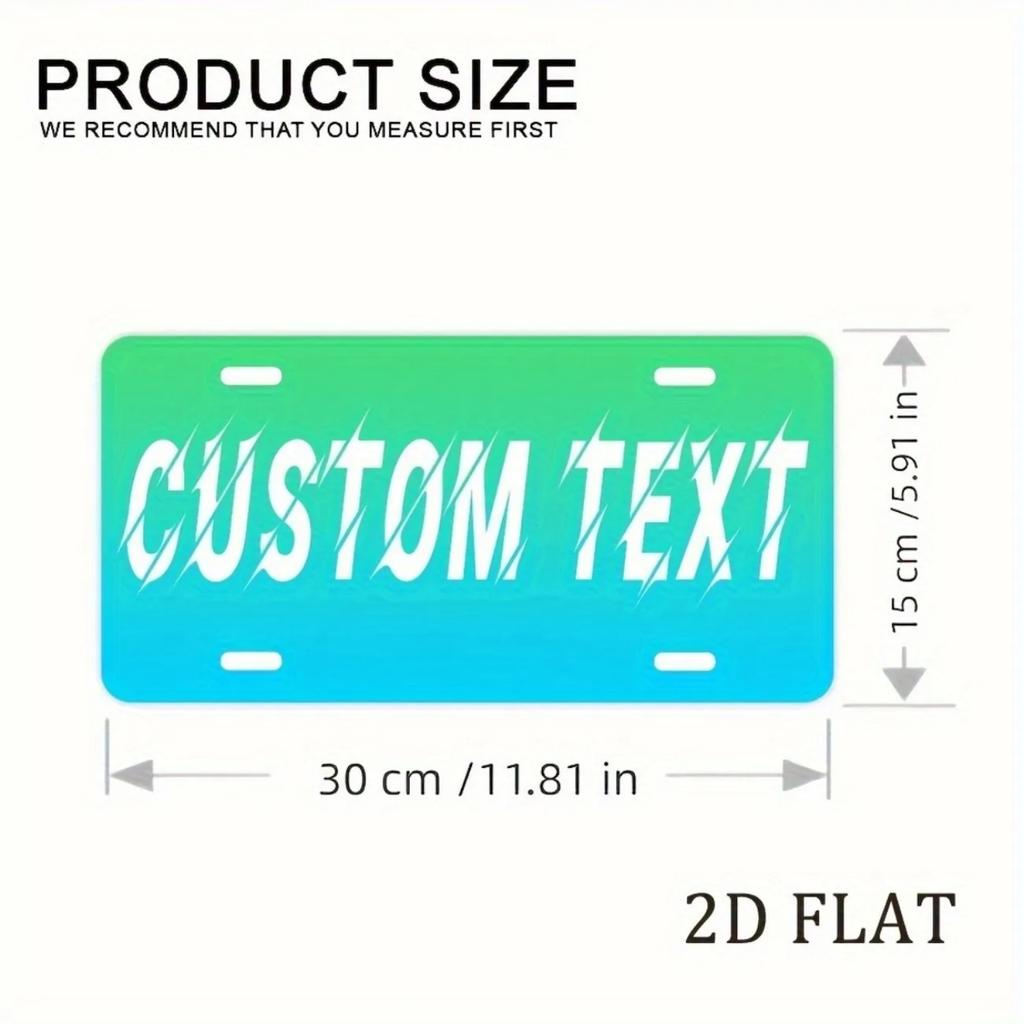 Personalized Multi-Color Logo Plaque Waterproof Dustproof Home Wall Art Christmas Gift Decor (For Decoration Only)