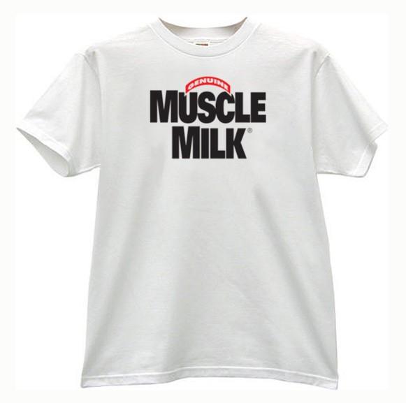 MUSCLE MILK Протеиновый коктейль Футболка Унисекс Футболка XL