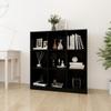 Day and Night - Day and Night Shelf/space Divider Black Pine Wood 104x33.5x110cm